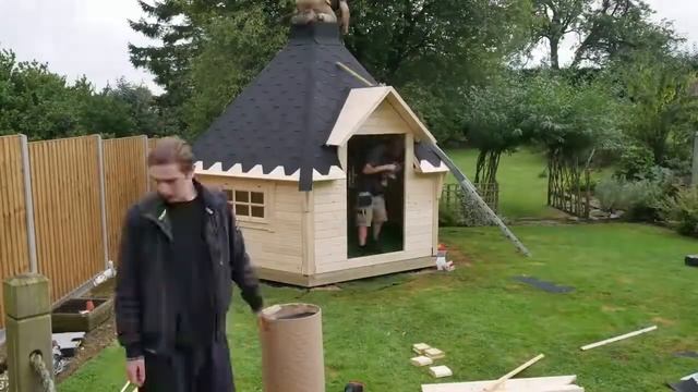 Монтаж гриль домика смотреть онлайн