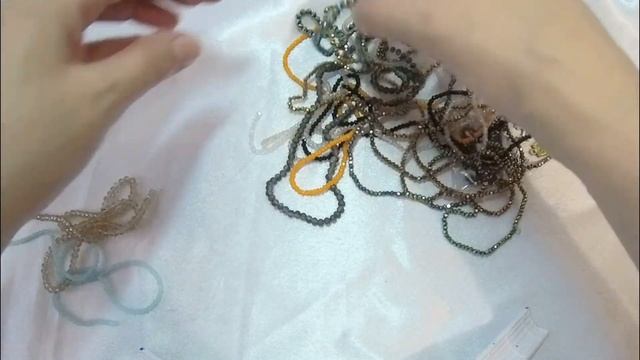 Распаковка посылки с бисером и стклярусом. DIY making jewelry. смотреть онлайн