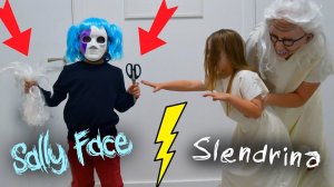 Салли Фейс РАЗОЗЛИЛ Слендрину и ее Бабушку!
