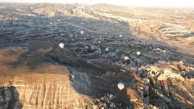 Полёт на воздушном шаре во всемирной столице воздухоплавания Каппадокии, Турция. смотреть онлайн