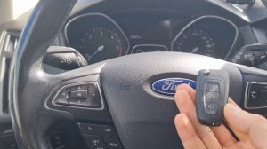 Чип Ключ Форд фокус 3 2018 сделать дубликат выкидного автоключа зажигания.