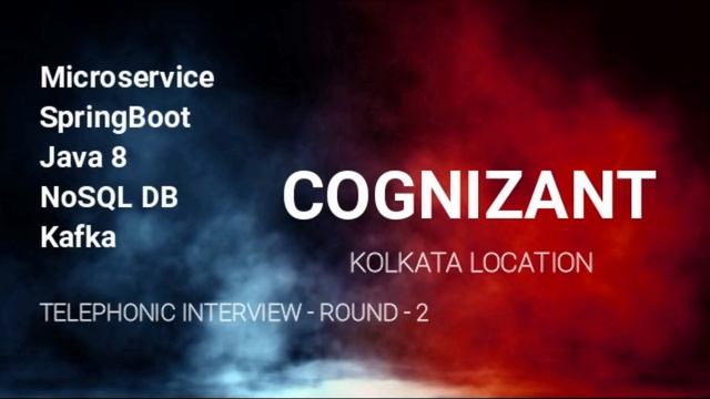 SELECTED | COGNIZANT | Java microservice spring boot real time interview | Round 2 смотреть онлайн