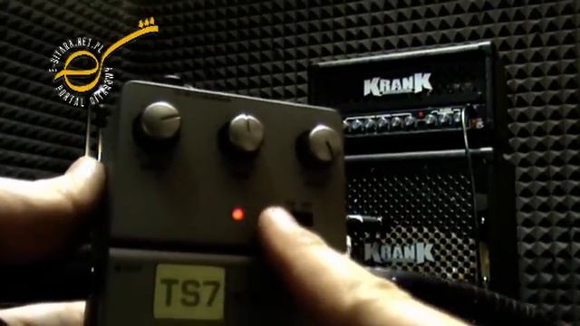 Ibanez TS7 Tubescreamer dist - test E-GITARA.net.pl - demo na KRANK REV Jr Pro смотреть онлайн