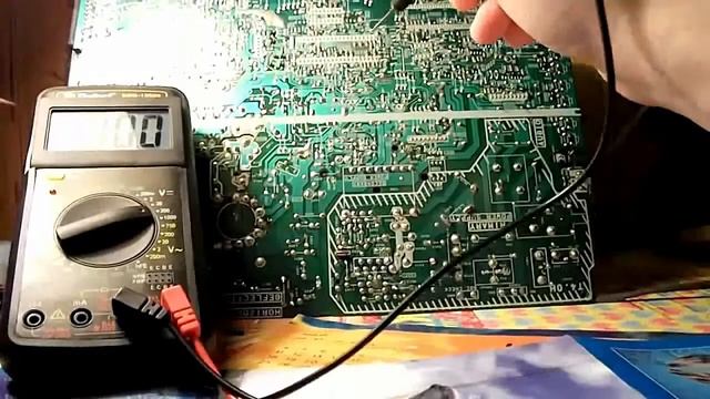 Как мультиметром прозвонить микросхему,алгоритм ваших действий! смотреть онлайн