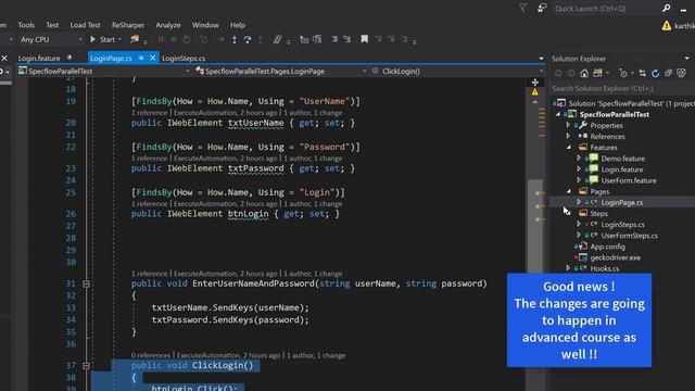 Selenium with C# Breaking Changes - PageFactory class will be deprecated in future release смотреть онлайн