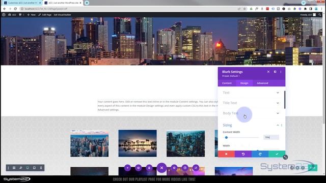 Divi Theme Background Image Animation ???