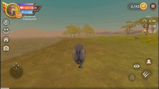 Играем на БЕГЕМОТИКАХ в ОЗЕРАХ САВАННЫ WildCraft смотреть онлайн