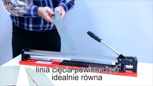 Instruktaż obsługi przecinarki MGL Walmer смотреть онлайн