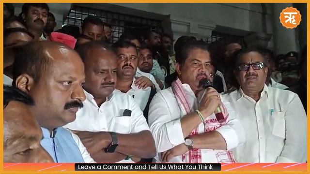 "Pro-Pakistan" Slogans in Karnataka Assembly | BJP Stages Protest as FSL Report Confirms Incident смотреть онлайн