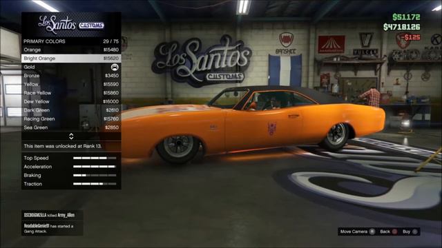 GTA 5 Online PS4 - IMPONTE "DUKES" - All UPGRADE MODS-Custom Neon UnderGlow Kit-Los Santos Customs смотреть онлайн