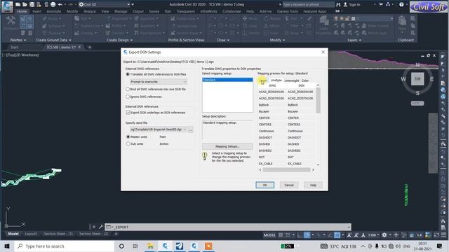 How to convert DWG to DGN in CIVIL 3D | How do I convert DWG to DGN |How to open autocad file in OR смотреть онлайн