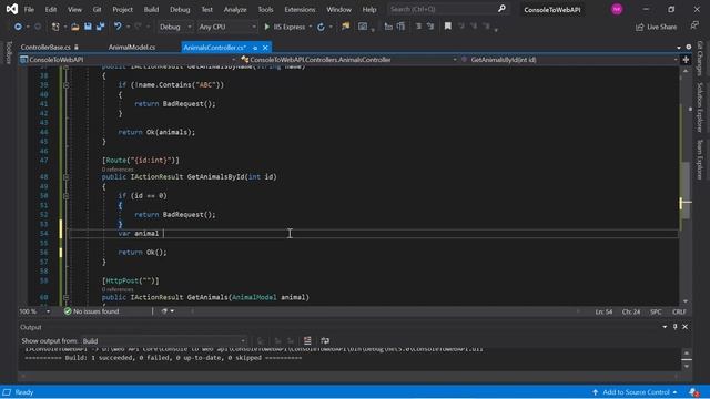 Return 404 Status Code | 404 Not Found | ASP.NET Core 5.0 Web API Tutorial смотреть онлайн
