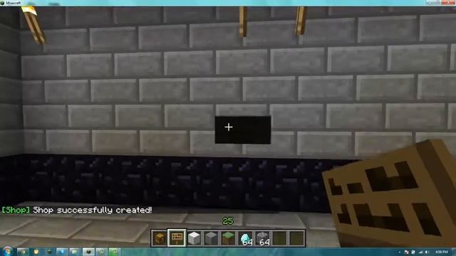Minecraft Plugin | Chest Shop смотреть онлайн