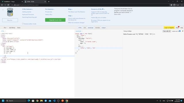 Bài 2: Sử dụng data cơ bản trong Vue 2 смотреть онлайн