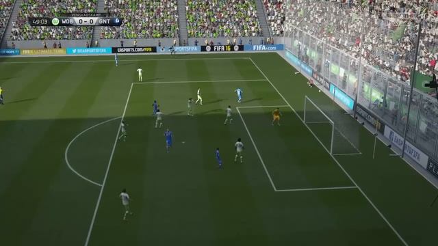 Champions League 15/16 - VFL Wolfsburg vs KAA Gent 1/8 Final 2- Leg смотреть онлайн