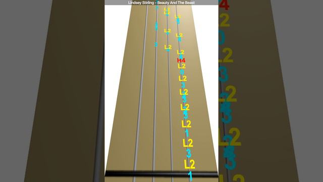 Learn Lindsey Stirling - Beauty And The Beast On Violin - How To Play Tutorial