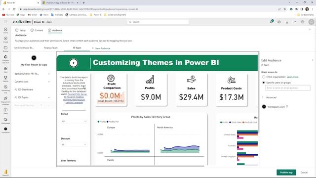 Create a POWER BI APP Like a Pro | For Multiple Audiences. What?! смотреть онлайн