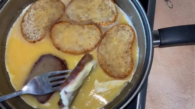 Как сохранить хлеб/самоизоляция/гренки из замороженного хлеба/гренки с яйцом/оставайся дома смотреть онлайн