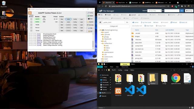 BYOL PHP/MySQL XAMPP Windows Interface Help смотреть онлайн