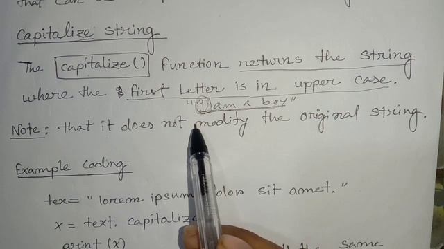 how to use capitalize string method in python.#python #coding смотреть онлайн
