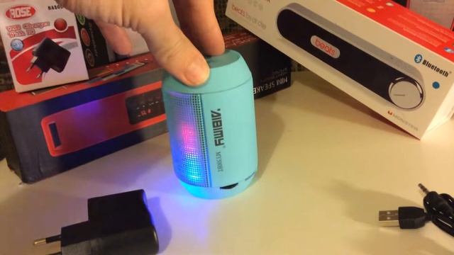 MP3 плеер портативная колонка MY500 BT смотреть онлайн