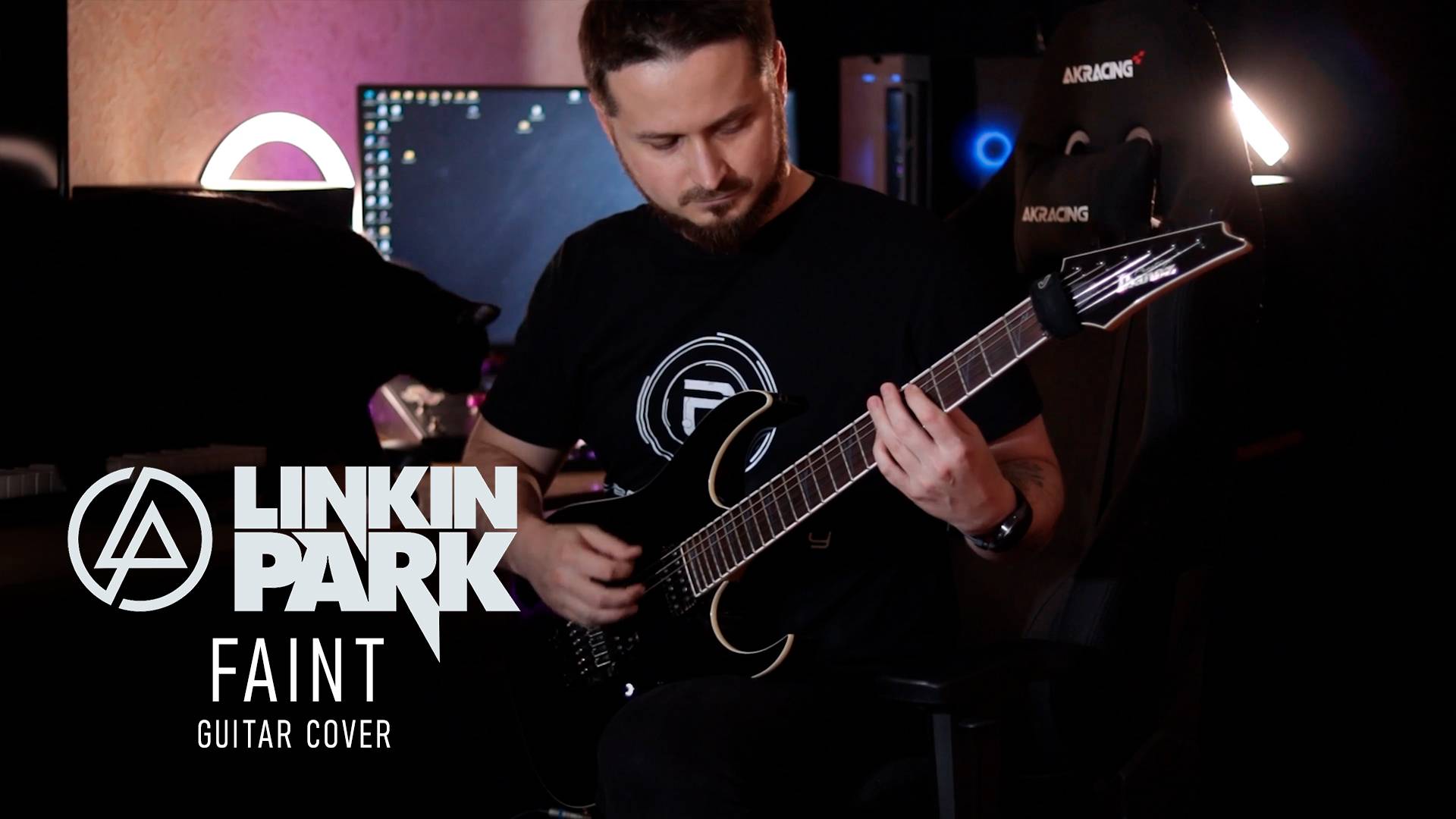 Linkin Park - Faint guitar cover смотреть онлайн