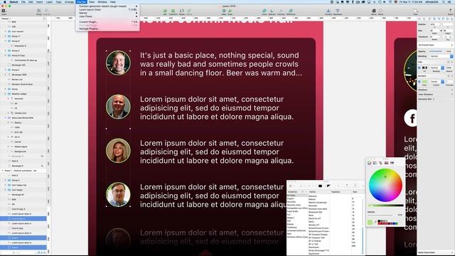 UI Design for a Web App using Sketch 3. смотреть онлайн