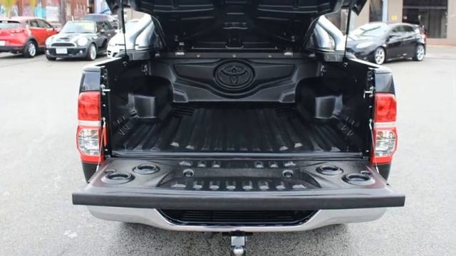 2012 Toyota Hilux KUN26R MY12 SR5 Double Cab Black 5 Speed Manual Utility смотреть онлайн
