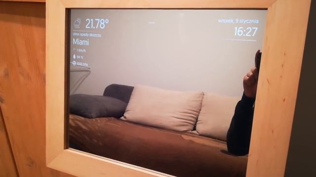BlackMirror - smart mirror powered by Raspberry Pi3 and AndroidThings. смотреть онлайн