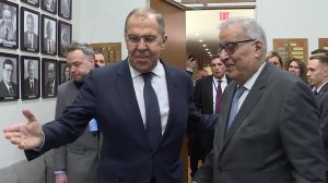 Ситуацию на Украине и обстановку на Ближнем Востоке обсуждал С. Лавров во время двусторонних встреч