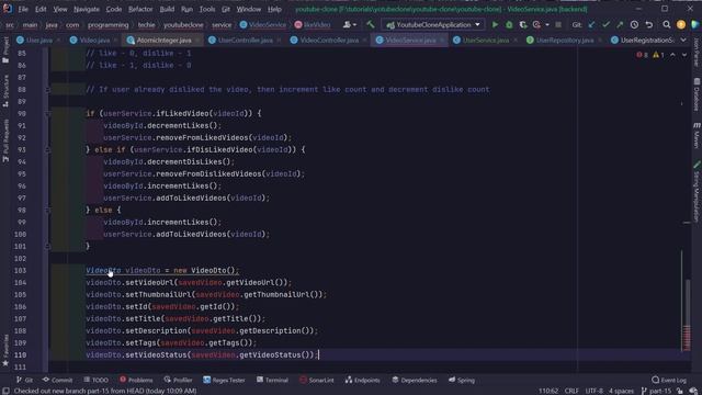 Spring Boot Angular Full Stack Project - Youtube Clone - Part 15 смотреть онлайн