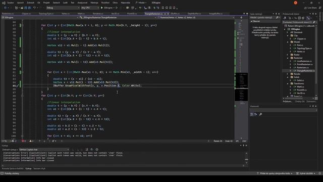 I'm using github copilot to create CPU graphics engine PART I (C#, winforms) смотреть онлайн