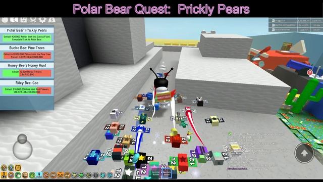 Bee Swarm Simulator--every Polar Bear quest смотреть онлайн