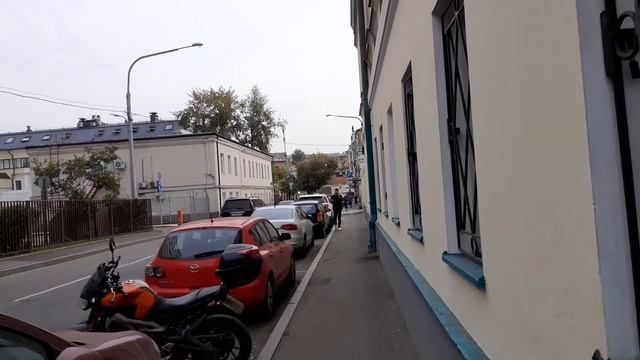 Москва 3054 Большой Строченовский переулок, Малый Строченовский переулок осень день смотреть онлайн