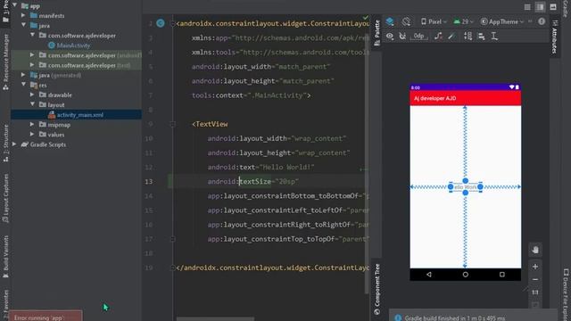 Error Running app No target device found 100% working solution complete and easy way by three Metho смотреть онлайн