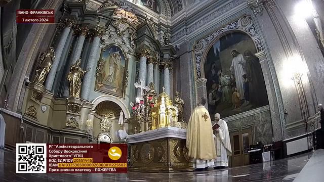 08:00 | БОЖЕСТВЕННА ЛІТУРГІЯ 07.02.2024 Івано-Франківськ УГКЦ смотреть онлайн