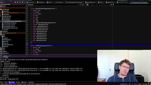 WunderGraph Overview using NextJS and PostgreSQL смотреть онлайн