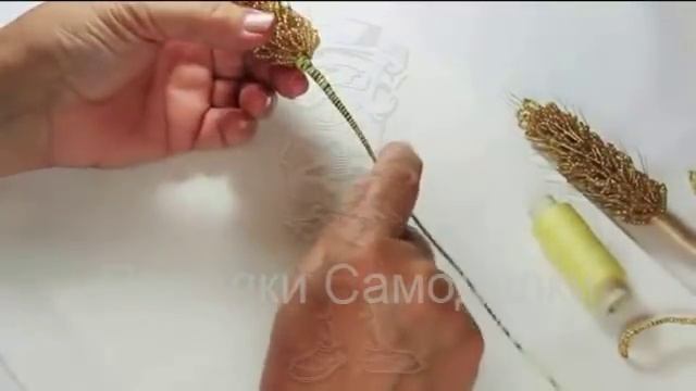 Плетение Колоска из Бисера Мастер класс смотреть онлайн