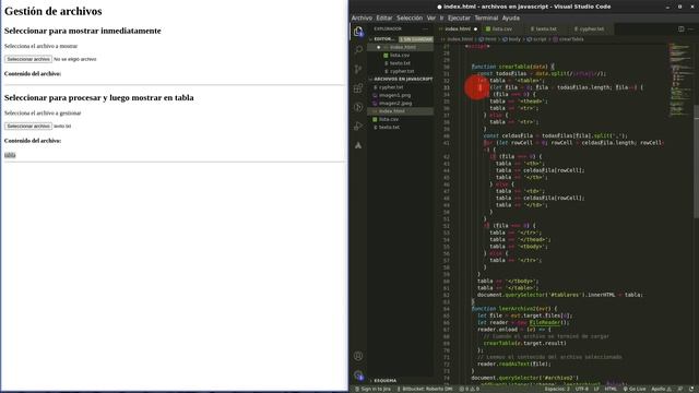Leer o importar y Exportar archivos de texto o CSV desde JavaScript смотреть онлайн