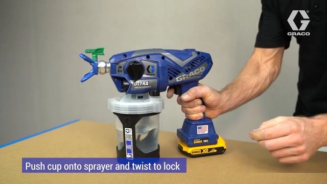 Ultra Airless Handheld Tutorial: how to set-up your sprayer смотреть онлайн