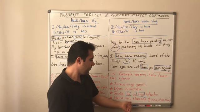 Present Perfect, Present Perfect Continuous ve Zaman İfadeleri смотреть онлайн