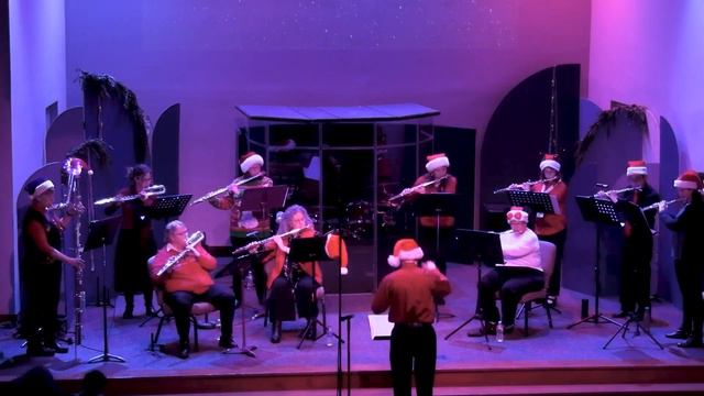 River Winds Flute Choir - Christmas Polka [LIVE] смотреть онлайн