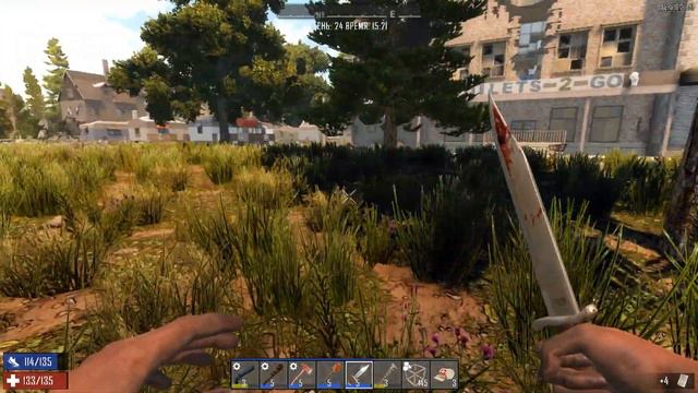 Хороший лут №23► 7 Days to Die Альфа 18 смотреть онлайн