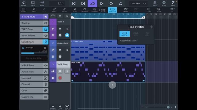 Cubasis 3.4 UPDATE - Ableton Link - Midi Time Stretching - Keyboard Chord Buttons - iOS Tutorial смотреть онлайн
