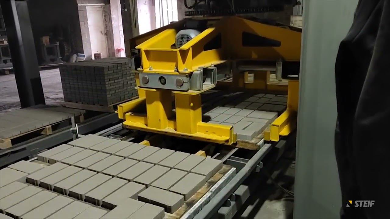 Работа пакетировщика в составе линии STEIF VFL-06/2 смотреть онлайн