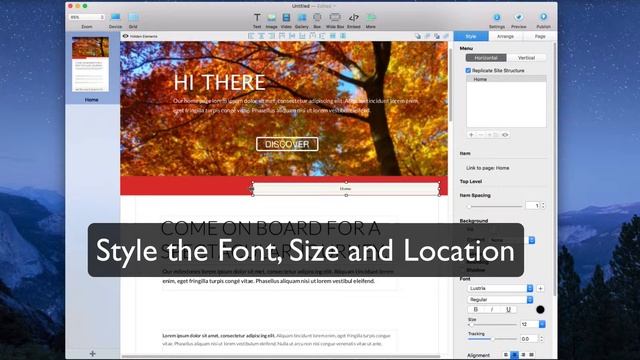 How to create a Sticky NAV Bar in Sparkle смотреть онлайн