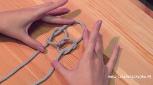 Как завязать науз Вий «Мёртвый узел»