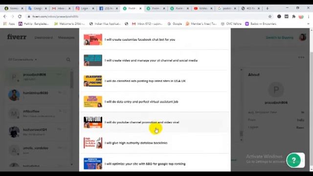 Direct Chat With Buyer and Take Order From Buyer on Fiverr смотреть онлайн