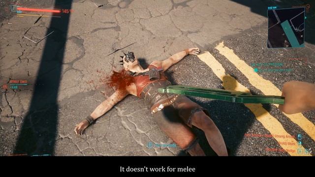 Cyberpunk 2077 - More Blood Splatters Mod смотреть онлайн