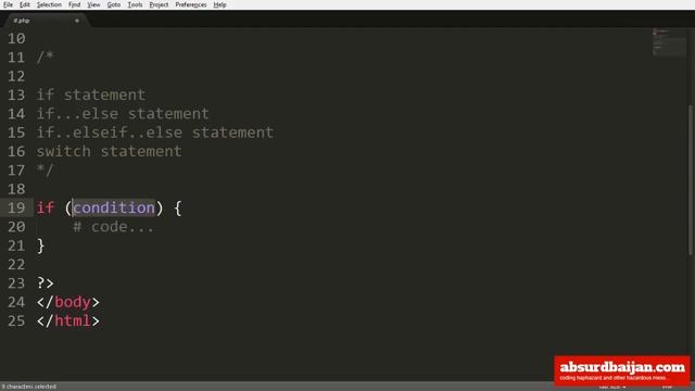 If Statement dalam PHP смотреть онлайн